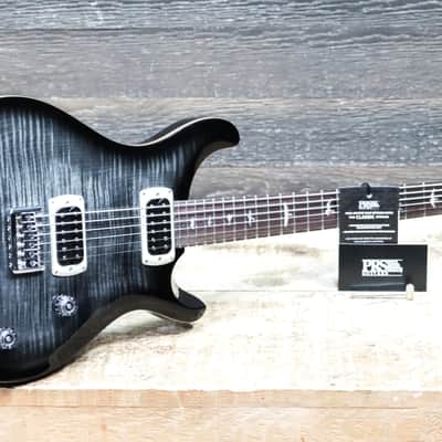 PRS SE 277 Baritone 27.7" Scale Charcoal Burst Electric Guitar w/Bag #H066569 image 9