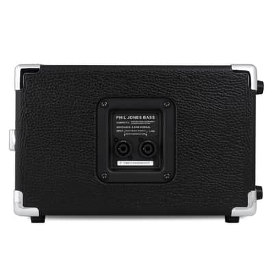 Phil Jones Compact 2 (C2-B), 200W 2 x 5", 8-ohm), 40Hz-15KHz, "Piranha" Series Bass Cabinet, Black image 4