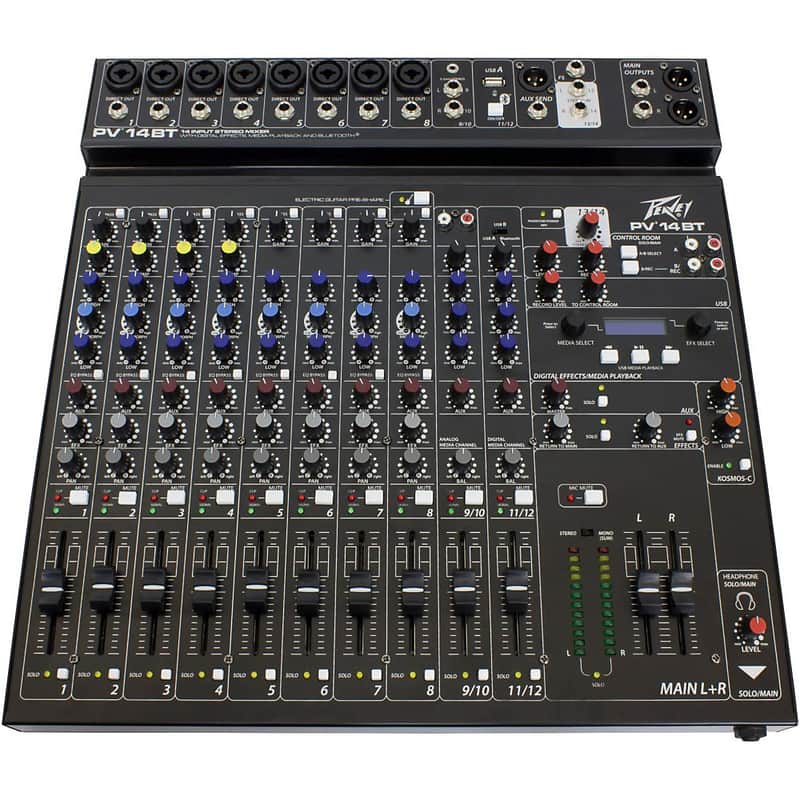 Peavey PV 14 BT Mixer with Bluetooth Regular image 1