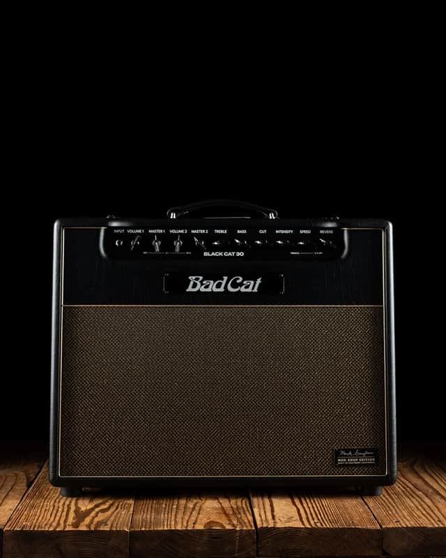 Bad Cat Mod Shop Mark Sampson Black Cat 30 Watt 1x12" Guitar Combo - Free Shipping image 1