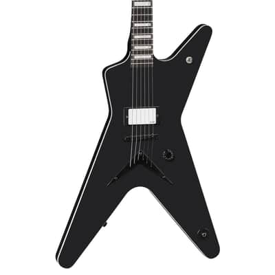 Dean Guitar MLX Static X Xero Electric Guitar - Black Satin image 1
