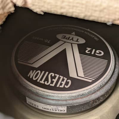 Zilla 2x12" cabinet Celestion G12 speakers - Cream, matt image 19