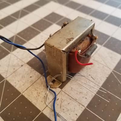 Unknown 770:1 [6200 Ohms] unmarked Vintage Output Transformer OT 7000 Ohm to 8 Ohm Tested Tube Amp Audio image 9