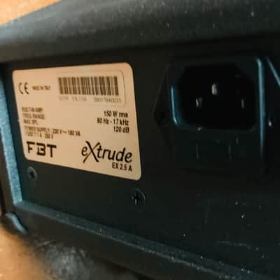 FBT Extrude EX-2.5A 150W Active Monitor Speaker (Single Unit) image 5