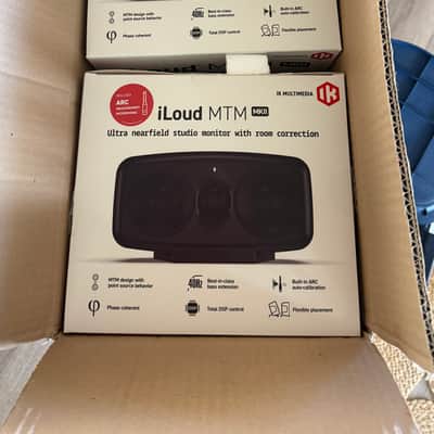 IK Multimedia iLoud MTM MkII Active Studio Monitor Pair with ARC System 2024 - Present - Black image 10