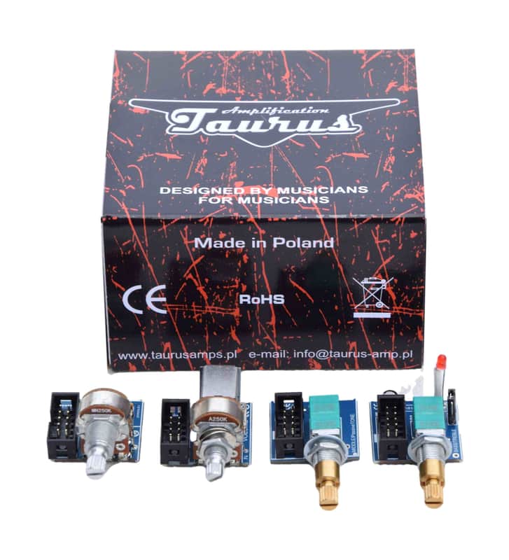 Taurus TM2 Integral Stacked MID-set / OnBoard Modular Bass Preamp image 1