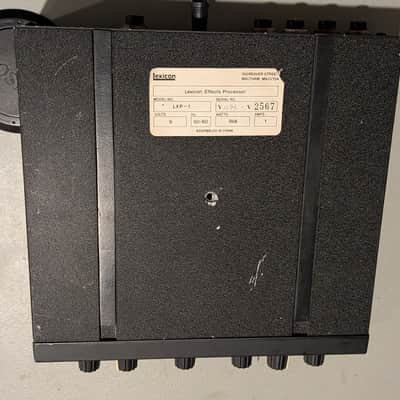 Lexicon LXP-1 Multi-Effects Processing Module 1980s - Black image 3
