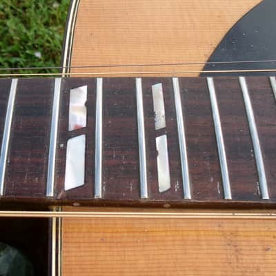 Pearl Dreadnought Acoustic Guitar made by Hayashi Gakki CIRCA 1977 image 23