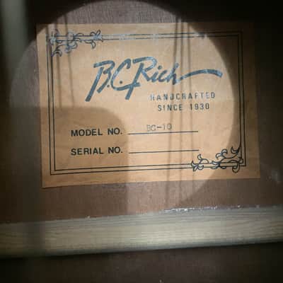 BC Rich BC-10 Classical Guitar image 5