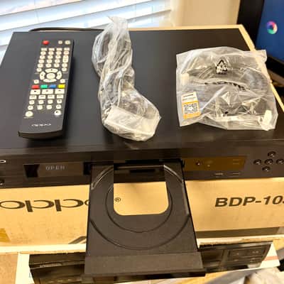 Oppo BDP-103 3D Blu-Ray Player w/ Remote, HDMI Cable, Bag, Box; Tested SEE VIDEO image 5