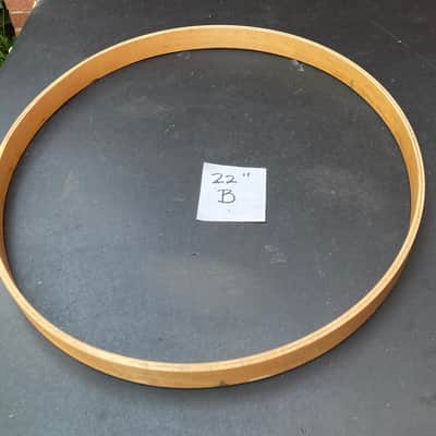 Ludwig 22" Thermogloss Bass Drum Hoops - 70s/80s Vintage imagen 6
