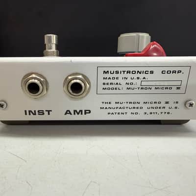Mu-Tron Micro V Envelope Filter In The Box Nice 70s Bild 3