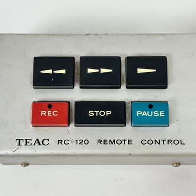 TEAC RC-120 Wired Remote Control for Reel-to-Reel Tape Recorder image 3