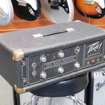 Peavey Century 120 Bass Series Amp Head VINTAGE 1980's! image 2