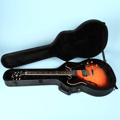 Gibson ES335 ES 330 335 345 347 355 Stereo Blacked Out Hardshell Guitar Case image 11
