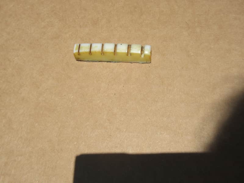1960s Silvertone 1418 Guitar Nut Teisco Polaris National Aria Kent Imperial image 1