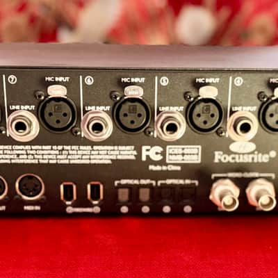 Focusrite Liquid Saffire 56 Firewire Audio Interface 2010s - Black image 3