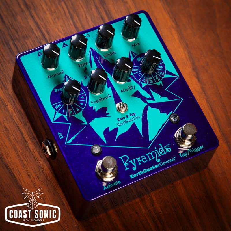 EarthQuaker Devices Pyramids Stereo Flanging Device image 1