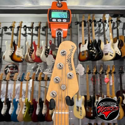 Ernie Ball Music Man Stingray 5 H 1999 Translucent Orange image 6