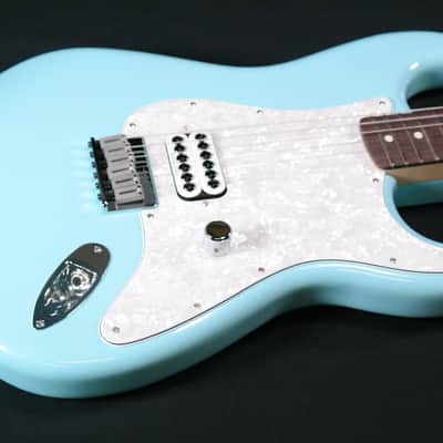 MINT MINT Fender Limited Edition Tom Delonge Stratocaster, Rosewood Fingerboard, Daphne Blue image 1