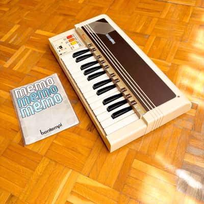 Bontempi Memoplay (Italy, 1981) – Vintage Toy Synth Organ Keys – Original Manual Included – Tested! image 5