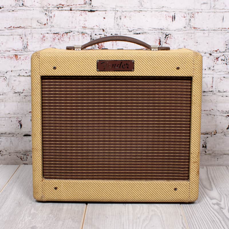 Fender - Bronco 1x8" 15W Solid-State Guitar Combo Amplifier - Tweed - USED Bild 1