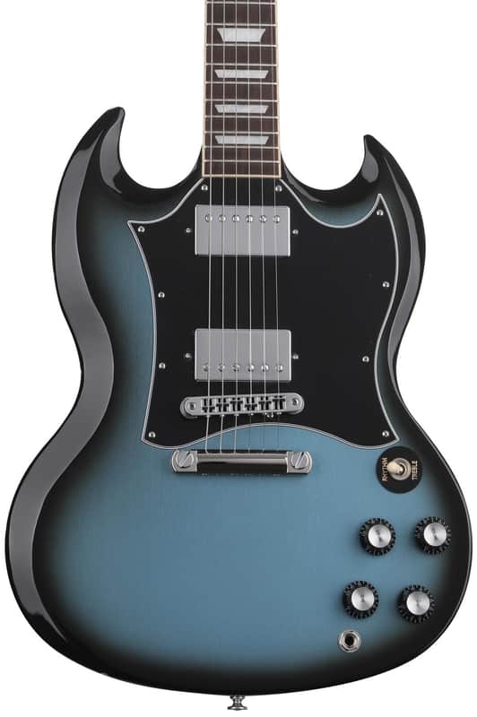 Gibson SG Standard Electric Guitar - Pelham Blue Burst image 1