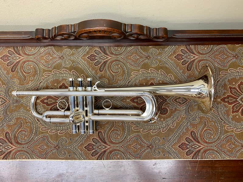 Antoine Courtois 'Evolution IV' Silver-Plated Pro-Level Trumpet image 1