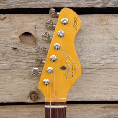 Dean Zelinsky Dellatera with Z-Glide Neck - Gunhill Blue, Used image 5