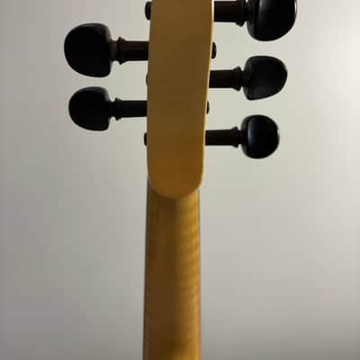 Tucker Barrett Koa Anchor 5 String Electric Violin 1994 - Coa image 7