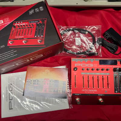 Electro-Harmonix POG3 Polyphonic Octave Generator 2024 - Present - Red image 1