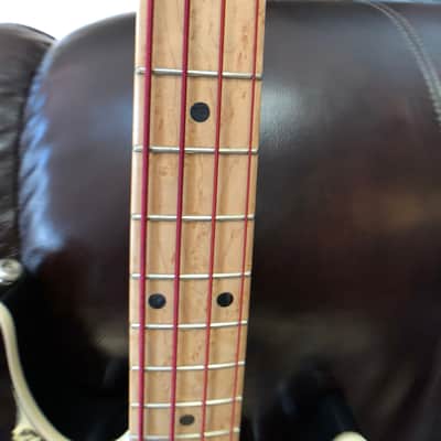 G&L 1500 2001 Red Burst-Curley Maple Bound Top. Matching Headstock. image 5