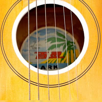 🎸 Vintage 1950s/60s Lark Toy Guitar – Shanghai, China – 19,5" Scale – Sunburst Finish image 7