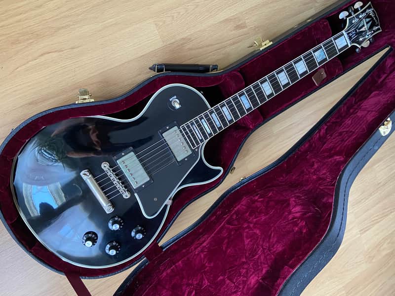 Gibson Les Paul custom 68 2010 - Ebony image 1