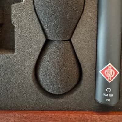 Neumann KM 184 mt Small Diaphragm Cardioid Condenser Microphone Matched Stereo Pair 1993 - Present - Matte Black image 17