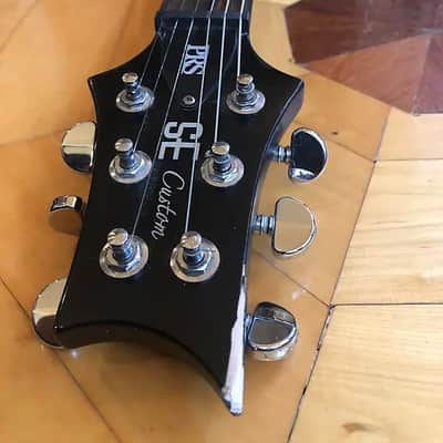 PRS SE Custom 24 Black Gold Burst Zebra 85/15 S Grover PRS 4 spring Trem image 4