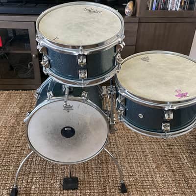 Odery Cafe Kit in Blue Sparkle Finish image 5