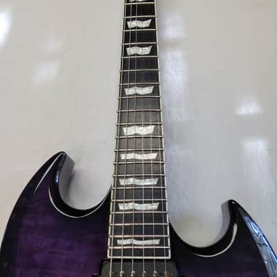 ESP LTD, model Viper-1000 Electric Guitar, with ESP hardshell case image 5