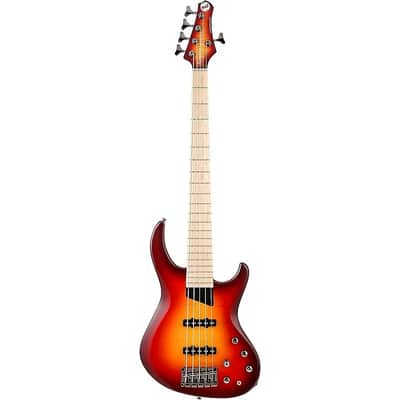 MTD Kingston Saratoga Deluxe 5 Flame Maple Top, Maple Fretboard, Deep Cherry Burst fi image 2