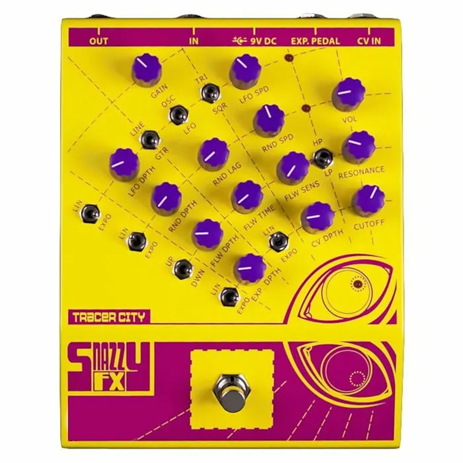 ギター Snazzy FX Tracer City Snazzy FX Tracer City | Reverb
