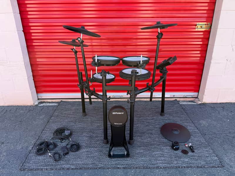 Roland TD-17KVX V-Drums Electronic Drum Kit TD-17 Module VH-10 Mesh Pads image 1