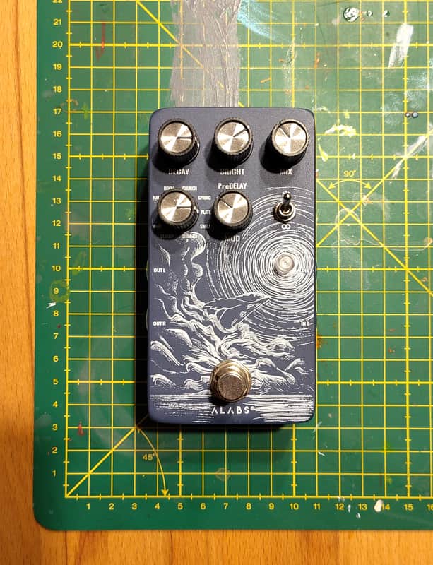 ALABS Cetus Stereo Reverb pedal image 1