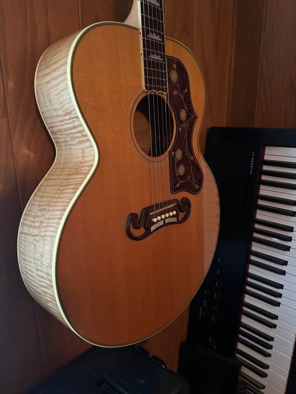 Gibson SJ-200 2008 - Natural/Maple image 1