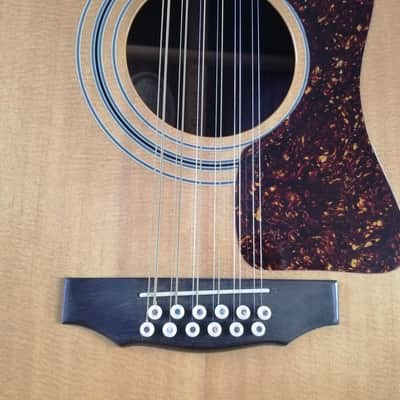 Guild 12 String Acoustic Guitar JF55-12 NT image 7