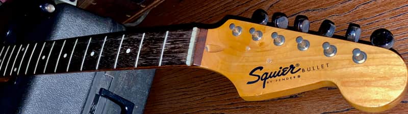 2000 Squier Bullet Stratocaster Rosewood Guitar Neck image 1
