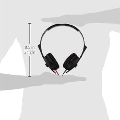 Sennheiser Professional HD 25 LIGHT On-Ear DJ Headphones,Black image 5