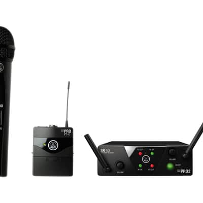 JBL EON ONE Mk2 Powered Array Speaker/Sub + AKG WMS40 Mini Vocal/Inst Dual Set image 3