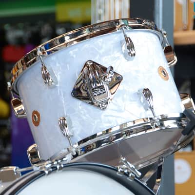Slingerland Radio King 3pc Drum Set - "White Marine Pearl" image 3