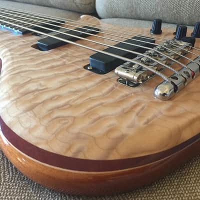2018 Alembic Wave 6-string bass - immaculate, unique, many custom upgrades image 6