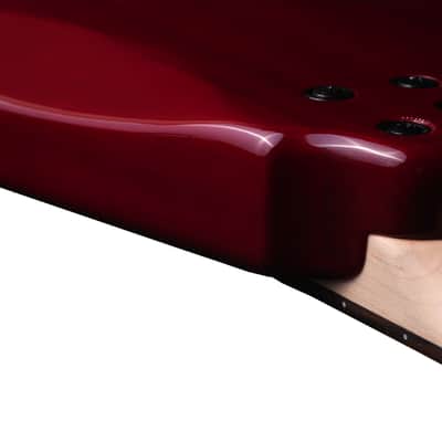 Bootlegger Guitar  Spade Gibson Scale 24.75 Headless Guitar With Case 2022 image 6
